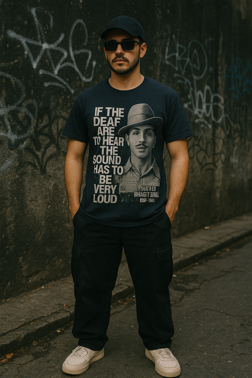 Bhagat Singh Printed Tshirt