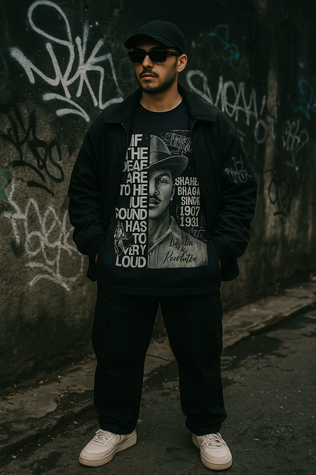 Bhagat Singh Printed Tshirt